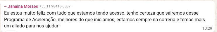 Depoimento de aluno do PASS